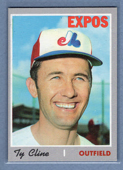 1970 Topps #164 Ty Cline  EX-MT  GO450