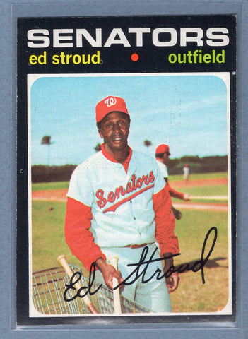 1971 Topps #217 Ed Stroud  (a) EX-MT  GO340