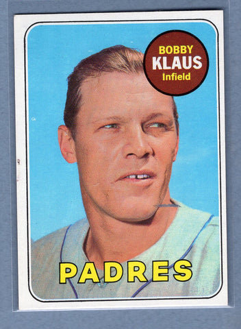 1969 Topps #387 Bobby Klaus  EX-MT  GO602