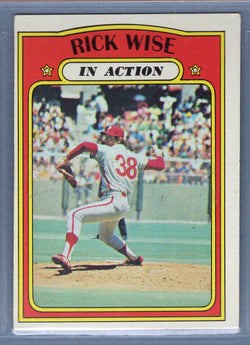 1972 Topps #44 Rick Wise IA (b) EX-MT  GO544