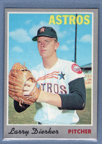1970 Topps #15 Larry Dierker VG-EX(2)