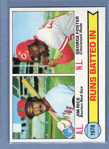 1979 Topps #3 RBI Leaders   EX-MT