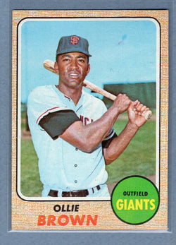 1968 Topps #223 Ollie Brown   EX-MT  GO550