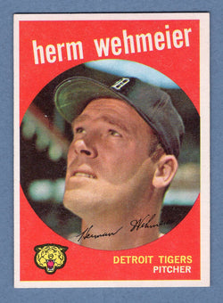 1959 Topps #421 Herm Wehmeier EX-MT  GO160