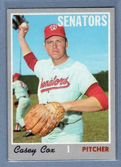1970 Topps #281 Casey Cox  (a) EX  GO900