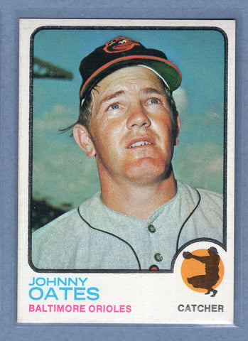 1973 Topps #9 Johnny Oates  EX-MT  GO443