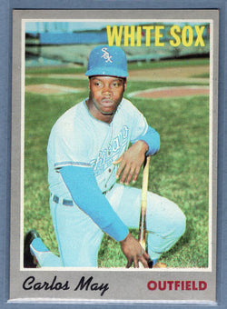 1970 Topps #18 Carlos May VG-EX