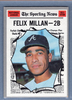 1970 Topps #452 Felix Millan (All-Star)  EX  SB2