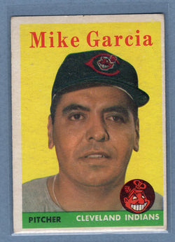 1958 Topps #196 Mike Garcia (mk) (b) VG  GO501