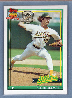 1991 Topps Desert Shield #316 Gene Nelson  NM  GO600