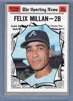 1970 Topps #452 Felix Millan (All-Star)  EX-MT  SB1
