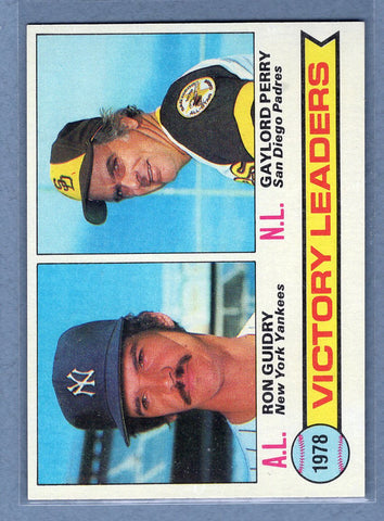 1979 Topps #5 Victory Leaders  (a) NM