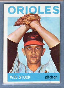 1964 Topps #382 Wes Stock VG-EX  GO47