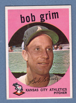 1959 Topps #423 Bob Grim EX-MT  GO160