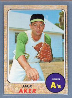 1968 Topps #224 Jack Aker   EX-MT  GO550