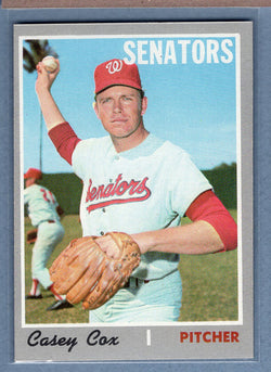 1970 Topps #281 Casey Cox  (b) EX-MT  GO900