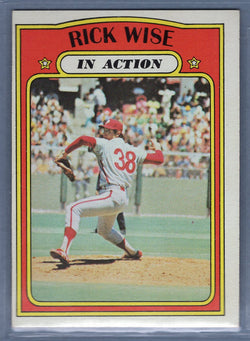 1972 Topps #44 Rick Wise IA (d) EX-MT  GO544