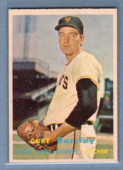 1957 Topps #361 Curt Barclay NM  GO87