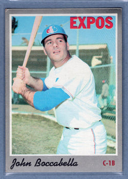 1970 Topps #19 John Boccabella VG-EX(1)