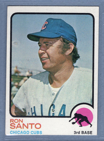 1973 Topps #115 Ron Santo (HOF)  (a) EX-MT  GO669