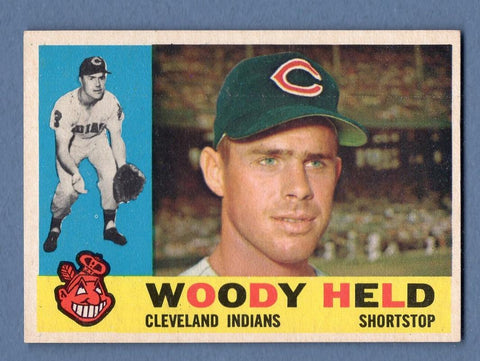 1960 Topps #178 Woody Held EX-MT     GO153