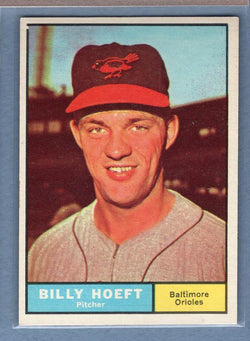 1961 Topps #256 BillyHoeft EX   GO195