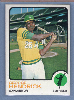 1973 Topps #13 George Hendrick  EX-MT  GO443