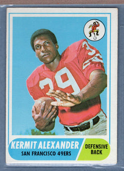 1968 Topps #191 Kermit Alexander EX  GO209