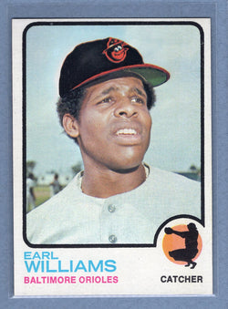 1973 Topps #504 Earl Williams (border - no gaps)  EX-MT  GO550