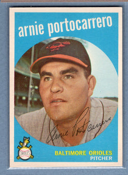 1959 Topps #98 Arnie Portocarrero VG    GO177