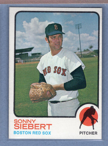 1973 Topps #14 Sonny Siebert  EX-MT  GO443