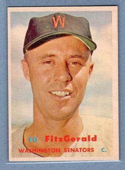 1957 Topps #367 Ed FitzGerald EX-MT  GO87