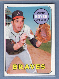1969 Topps #489 Clete Boyer (a) EX-MT  GOWABB