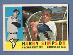 1960 Topps #180 Harry Simpson NM     GO153