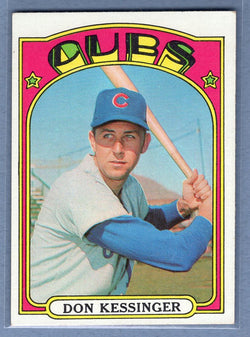 1972  Topps #145 Don Kessinger Ex-Nm