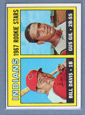 1967 Topps #253 Indians Rookies EX-MT  GO446