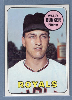 1969 Topps #137 Wally Bunker(st) VG   GO319