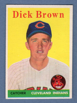 1958 Topps #456 Dick Brown EX  GO495
