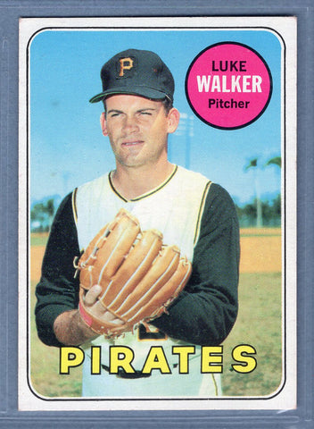 1969 Topps #36 Luke Walker EX-MT  GO661