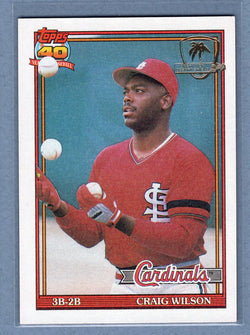 1991 Topps Desert Shield #566 Craig Wilson  NM  GO625