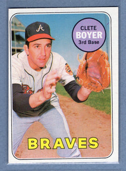 1969 Topps #489 Clete Boyer (b) EX-MT  GOWABB