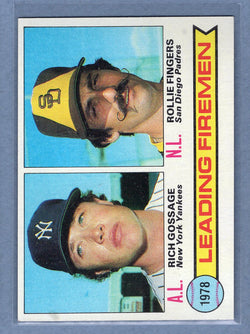 1979 Topps #8 Leading Firemen   NM