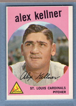 1959 Topps #101 Alex Kellner EX    GO177
