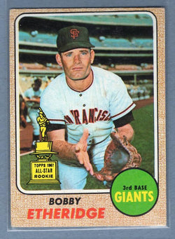1968 Topps #126 Bobby Etheridge EX-MT  GO534