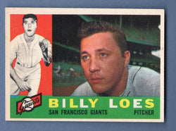1960 Topps #181 Billy Loes(2) EX-MT     GO153