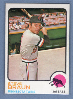 1973 Topps #16 Steve Braun  EX-MT  GO443