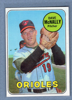 1969 Topps #340 Dave McNally  EX-MT  GO700