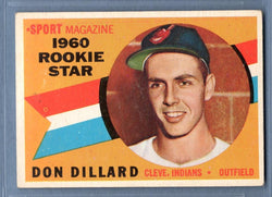 1960 Topps #122 Don Dillard EX-MT  Set Break C