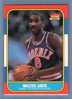 1986 Fleer #23 Walter Davis (2) EX-MT
