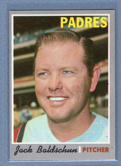 1970 Topps #284 Jack Baldschun  (a) EX-MT  GO900